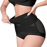 Annsuki Shapewear Damen Bauchweg Unterhose,Miederhose hoher Taille Bauch Weg Unterhose,Unterwäsche Miederpant Body Shaper für Frauen