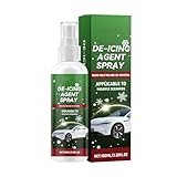 Scheibenenteiser - Enteisungsspray | Eisverhinderer Und Enteisungsmittel, 100 Ml Schneeschmelzspray, Auto-Windschutzscheiben-Enteisungsmittel, Anti-Frost-Sprühgerät, Enteisungssprühgerät Für Auto-Wind