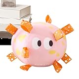 Kauspielball für Hunde, Hundespielzeug – interaktiver Plüschball für Hunde mit Riemen | aggressive beißende Hundebälle für interaktives Spielen, Tailhunde