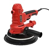 HandgefüHrte Selbstansaugende Wandschleifer Trockenbauschleifer Mit Saug Schleifscheiben Deckenschleifer Doppeldeck Led Effizientes Vakuumstaubsammlungssystem Langhalsschleifer 180Mm 1200W