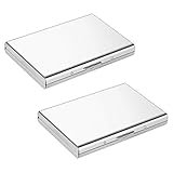 Vicloon Kartenetui Kreditkarten, 2 Stück RFID Blocking Kreditkartenhülle Kreditkarten aus Aluminium, Visitenkarten Etuis 6 Fächer, RFID & NFC Schutz Kreditkartenetui für Damen, Herren