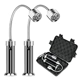 AMFUN Grill Licht, 2 Stück Magnetische Grilllampe, Outdoor Grill Lichter, BBQ Licht Set, 360 Grad Drehwinkel, Grill Lichter BBQ Zubehör für Barbecue Picknick Outdoor mit Aufbewahrungsbox