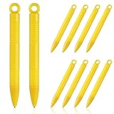 FIXOSHEE 10 Stück Magnetische Schreibtafelstifte für Glatter Griff Flüssiges Schreiben Bunte Zeichenbrett Malstifte für Kreatives Zeichnen Zufällige Farbe Zufällige Farbe