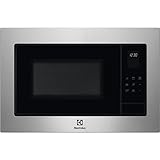 Electrolux EMS4253TEX Einbau-Mikrowelle, 900 W, Schwarz / Edelstahl