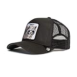 Goorin Bros. Herren The Farm Mesh Cap für Damen Baseballkappe, Trucker-Bandit, Schwarz, 27769, Einheitsgröße