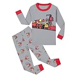 Kinder Homewear Langarm Jungen Cartoon Zug Print Pyjamas Winter warme Pyjamas Teenager Bademantel Kinder Badehose Jungen