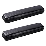 PATKAW 2st Lockenstab Aufbewahrungstasche Wiederaufladbarer Haartrockner Haarstylingeisen Haartrockner, Bürste, Fön Tragbare Lockenwicklertasche Abs Haartrockner-tragetasche Black Eva