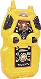 Dickie Toys – ferngesteuerter Bagger– 2.4 GHz RC Bagger, für Draußen, mit Licht- und Soundeffekten, Baustellenspielzeug, für Kinder ab 3 Jahren, Gelb/Grau 203729018