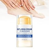 Hydrating and Anti-Cracking Foot Cream, 2025 Feuchtigkeitsspendende und Anti-Riss-Fußcreme, Fußpflegecreme Fußpflege Urea Creme Lindert Extreme Trockenheit und Rissbildung der Füße (Weiß, 1PC)