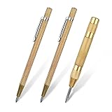 CBRIGHT Gravurstifte Wolframkarbid Stift Reißnadel für metall Glas und Keramik Anreisswerkzeug Anreißnadel Tragbare Reißnadel mit Schutzhülle,3 Stück