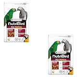Versele-Laga NutriBird P15 Tropical | Doppelpack | 2 x 1 kg | Erhaltungsfutter für Papageien | Zur Unterstützung der Darmflora | Ausgewogenes Futter | Extrudierte Pellets