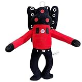 LKNBIF Plush Toys, Skibidi Toilet Plush Figure Monster Plushies Doll For Fans and Friends, Horror Game Cartoon Stuffed Animals Plush Doll For Girl Boy Birthday Gift, Collectible Anime Figures-B
