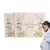 Xummpxuk Gästebuch für Babyparty, Schwangerschaftsbuch, Erinnerungsbuch für Schwangere, Aufzeichnung, manuelles Andenken, Sammelalbum, Planer, Tagebuch für Kinder und Mädchen