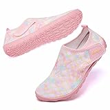 Racqua Wasserschuhe Kinder Badeschuhe Kinder Badeschuhe Mädchen Badeschuhe Junge Wasserschuhe Mädchen Aquaschuhe Meerjungfrau 34