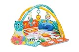 Fillikid Aktivbogen Spielmatte & Windel Blaubaer | Spielmatte mit Bällebad I Lernmatte, Erlebnisdecke, Krabbeldecke mit Nackenkissen und aufklappbare Seitenteile I Spieldecke ab 0 Monaten