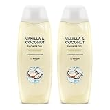 by Amazon Vanille und Kokosnuss Duschgel, 2 x 500ml