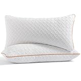 Twirest Kopfkissen 40x80cm（2er Set）, Memory Foam Kissen - gefülltes Schlafkissen, Höhenverstellbares Kopfkissen mit Reißverschluss, Abnehmbarer/Waschbarer Kopfkissenbezug