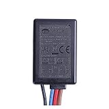 KBUYS AC 3-Wege LD-600S Eingebauter Finger-Touch-Dimmer 25~150 W for Tungslen-Glühlampe oder 3-25 W LED-Lichteingang 220-240 V (Color : EU Three-Stage dimming)