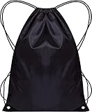 Turnbeutel mit Kordelzug, 2 Stück, Turnbeutel, PE-Taschen für Damen, Herren, Trainer, Schwimmtasche, Reisen, Strand, Schule,geeignet für Sport, Kinder, Jungen, Mädchen