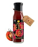 Tomami Ketchup 240ml - Fruchtig Intensiver Tomatenketchup mit Umami-Geschmack - Ideal für den Grill & Pommes - Vegan, Glutenfrei, Sojafrei, Laktosefrei