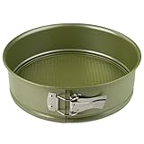 Zenker Springform Ø 26 cm mit hohem Rand aus der Serie Green Vision - Ressourcenschonende und klimaneutrale Backform - 26er Kuchenbackform mit veganer Antihaftbeschichtung