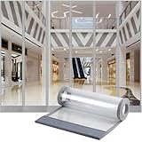 Kommerzieller PVC-Streifenvorhang für Eingangstüren, 2 mm dick, magnetische Wärmedämmung, transparent, Kälteschutz, 0,5 x 2 m, wetterfeste Türabdeckung