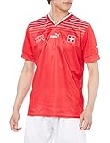 PUMA Herren Seizoen 2022/23 Official Home T Shirt, Puma Red-puma White, XL EU