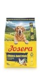 JOSERA Adult Huhn & Süßkartoffel (1 x 3 kg) | Premium Trockenfutter für ausgewachsene & sportliche Hunde mittlerer & großer Rassen | mit Erbse & ohne Kartoffel | getreidefrei | 1er Pack
