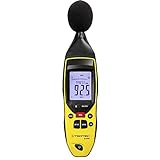 TROTEC Dezibel Messgerät SL400 – Schallmessgerät geeicht, mit Aufzeichnung – Messbereich 30 bis 130 dB (A), Klasse 2, Speicher 32.700 Messwerte, Komplett-Set