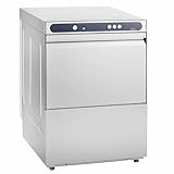 GastroHero Geschirrspülmaschine Eco 54 S 400 V, Gastro Spülmaschine, Gastro Geschirrspüler, Gastronomiebedarf, Energiesparend, Schnellzyklus, Ideal für professionelle Küchen, mit Hygienegarantie