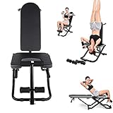 Dancal Inversionsbank Inversionstisch, Bauchtrainer Rückentrainer Klappbarer Schwerkrafttrainer für Fitness Sport Zuhause, Verstellbarer Neigungswinkel, Nutzergewicht bis 150 kg