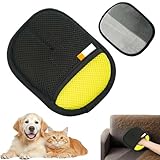 Katzen-Bürstenhandschuh – Fellpflege- und Massagehandschuh für Katzen und Hunde, wiederverwendbare, hautfreundliche Bürste zum Reinigen von Möbeln, Sofas, Kleidung und Tierhaaren