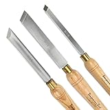 PSI Woodworking LX099 Set mit 3 M2 HSS Holzdrehmeißeln