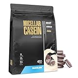 Maxler Micellar Casein - 26g Eiweiß pro Portion - reiches Aminosäureprofil - cremige Textur - angenehmer Geschmack - Casein Protein aus hochwertigen Rohstoffen - Cookies & Cream - 450g