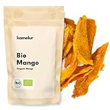 Kamelur 1kg BIO Mango getrocknet, ungeschwefelt und ungezuckert - getrocknete Mango (dried mango) ohne Zucker-Zusatz