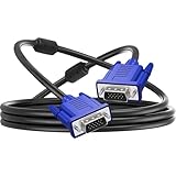 Adorable Monitor Video Cable, Vga to Vga Cable, High Definition Video Cable for Video Cable, Vga Cable, Wear Resistant Monitor Cord Computer Cords for Monitors, Projectors, Laptops