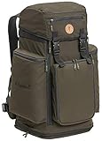Pinewood Sitzrucksack Jagd Wildmark Drückjagd Rucksack 35 Liter Braun Orange