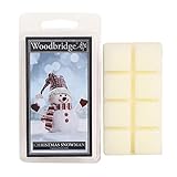 Woodbridge Duftwachs-Melts für Deine Duftlampe Christmas Snowman (68g) 8 Duftwachswürfel mit je 10h Duftdauer für Dein Lieblingsaroma Zuhause WWM031
