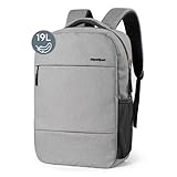 AspenSport Rucksack 19L hellgrau I stabiler Tagesrucksack I wasserabweisender Rucksack mit Reißverschluss I verstellbarer Backpack I ergonomischer Allround-Rucksack für Damen & Herren