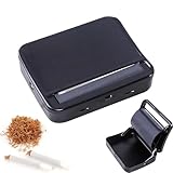 Rollbox Zigaretten Tabak Dreh Maschine, Durchmesser 6-8 mm, Länge 70 mm, mit 100 Zigarettenpapier, handliche Zigaretten Stopfmaschine, schnelle DIY Zigarettenherstellung