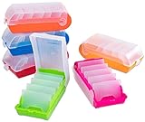 Betzold - Karteikästen 6er-Set ohne Kärtchen - Vokabelkasten Lernbox Karteibox