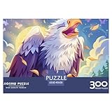 Adler Erwachsene Spaß 300 Teile verdickte Holzpuzzle Heimdekoration Stressabbau Spielzeug Spielzeug intellektuelles Spiel Bildungsspiel Herausforderung pädagogisch 300 Stück (40 x 28 cm)