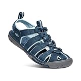 KEEN Damen Clearwater Cnx Sandalen, Azul Navy Blue Glow, 40 EU