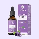 ALIVITA Eisen Bisglycinat mit Vitaminen - 20ml Tropfen für Kinder