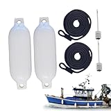 Bootsstoßstange – Stoßfänger zum Segeln, UV-beständiges Schutzzubehör für Meer, See, Pool, Docking, Bootfahren, Surfen, Küste