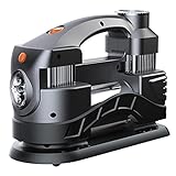 12V Digitaler Reifenfüller Digitaler Kompressor Druckluftwerkzeugpumpe Schnelle Pumpengeschwindigkeit Mit Autos LKWs Motorräder Fahrräder Fußball Und Schlauchboote Stationäre Druckluft-Kompressoren