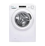 Candy Smart CSWS4852DW3/1-11 Waschtrockner mit Frontlader, 8 + 5 kg, Klasse D, 1400 Umdrehungen, 79 dB, Startzeitvorwahl, 16 Programme, Weiß, HxBxT 85 x 60 x 53 cm
