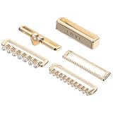 ABOOFAN 5 Stück Teiliges Dekorative Uhrenarmband Charms aus Langlebiger Glatte Kanten Schützen Silikonbänder Farbige Schmuckringe für Smartwatch Zubehör Stilvolle Armbandverzierung