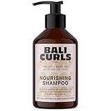 BALI CURLS Nourishing Shampoo – Nährendes Haarshampoo – Hochwertiges Shampoo für Naturlocken – Veganes Haarwaschmittel für geschmeidiges, gesundes Haar – 250ml