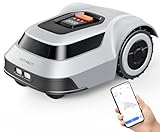 ANTHBOT Pion Mähroboter für 1000 m² – 300% höhere Effizienz Mäher Rasenmäher Roboter mit stabilem Begrenzungskabel, Auto-Mapping & Laden, C-TOF Technologie, Gitterförmiger Mähpfad, IPX6 wasserdicht